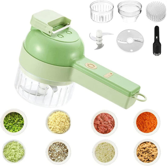 Handheld Manual Vegetable & Chili Slicer | Quick Mini Food Cutter for Kitchen