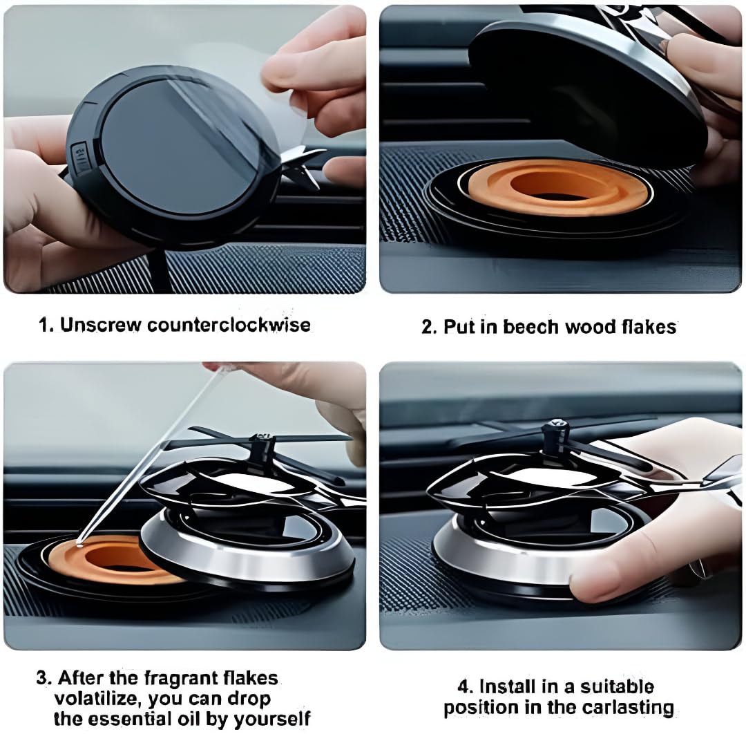 Luxury Helicopter Car Perfume – Megadallar Dashboard Air Freshener
