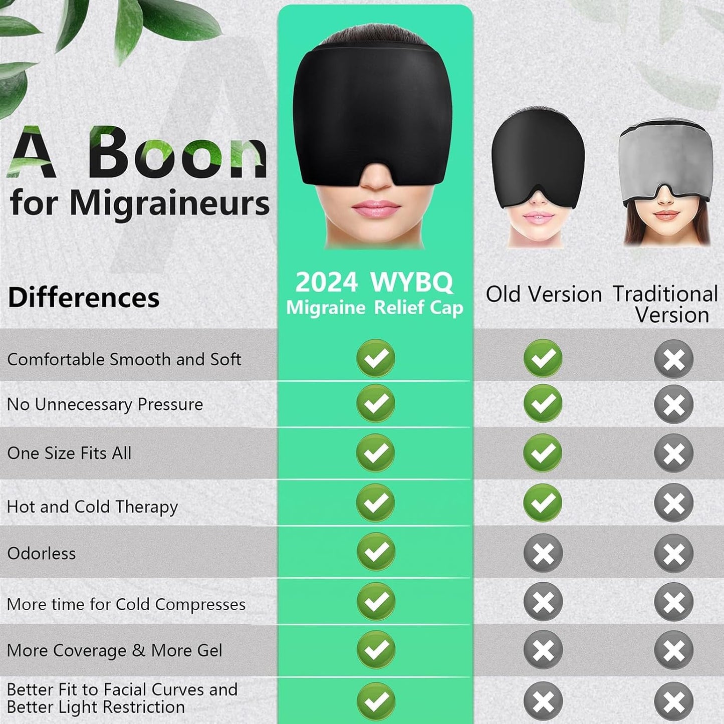 Ultimate 360° Blackout Sleep Mask – Full Face Light Blocking Eye Mask for Deep Sleep, Meditation & Travel | Soft, Breathable & Pressure-Free Design