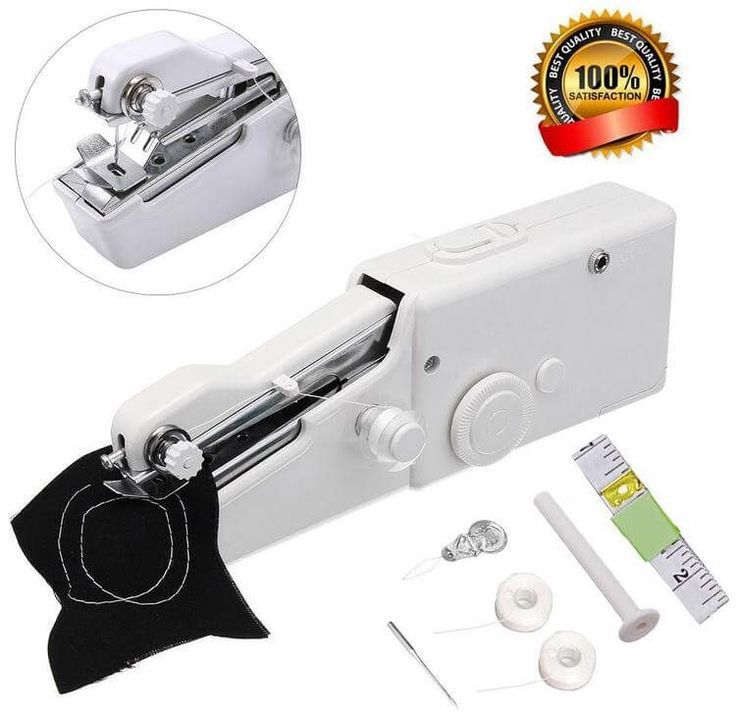 Portable Mini Handheld Sewing Machine – Cordless Electric Stitch Tool for Quick Repairs & Travel