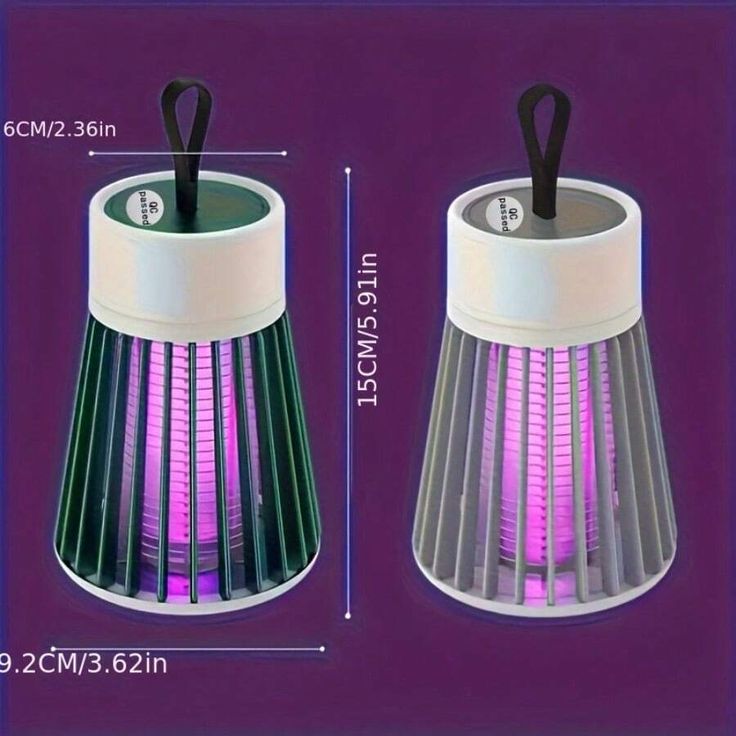 Rechargeable Mosquito Killer Lamp – Silent UV Insect Trap for Home & Bedroom