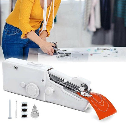 Portable Mini Handheld Sewing Machine – Cordless Electric Stitch Tool for Quick Repairs & Travel