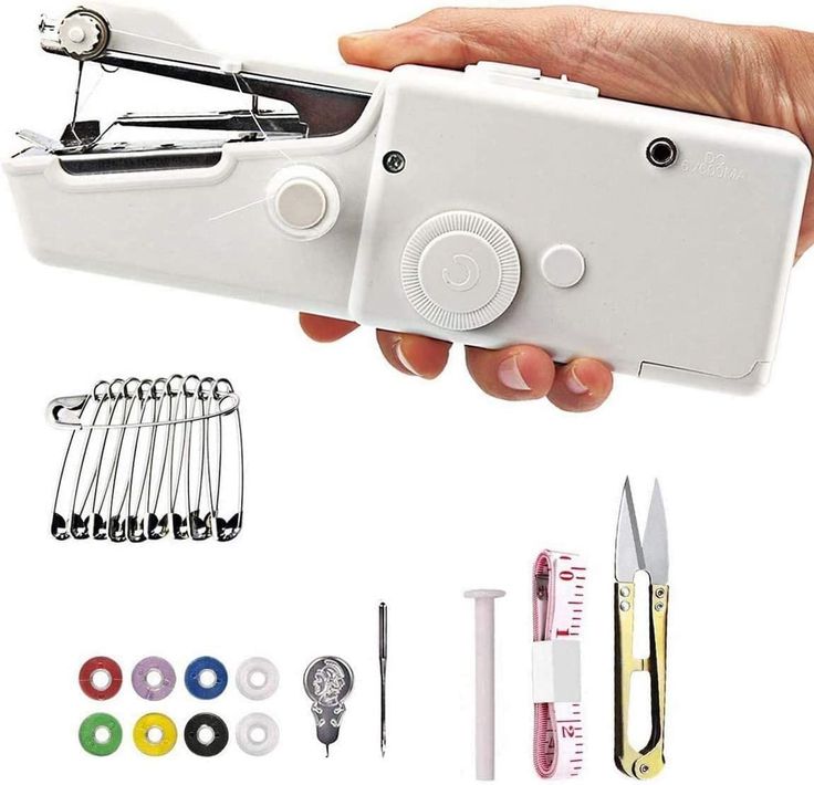 Portable Mini Handheld Sewing Machine – Cordless Electric Stitch Tool for Quick Repairs & Travel