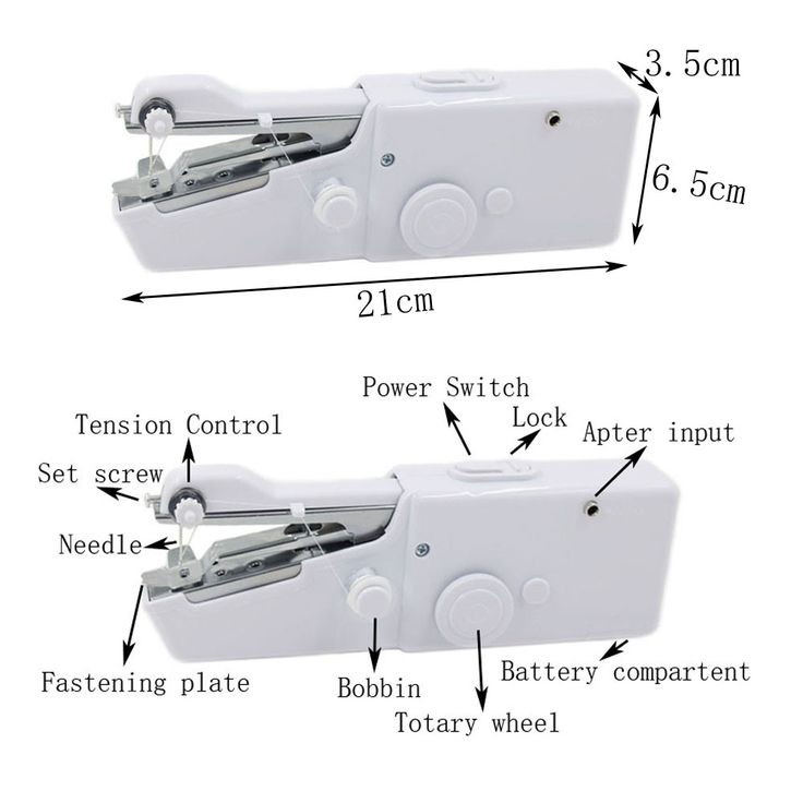 Portable Mini Handheld Sewing Machine – Cordless Electric Stitch Tool for Quick Repairs & Travel