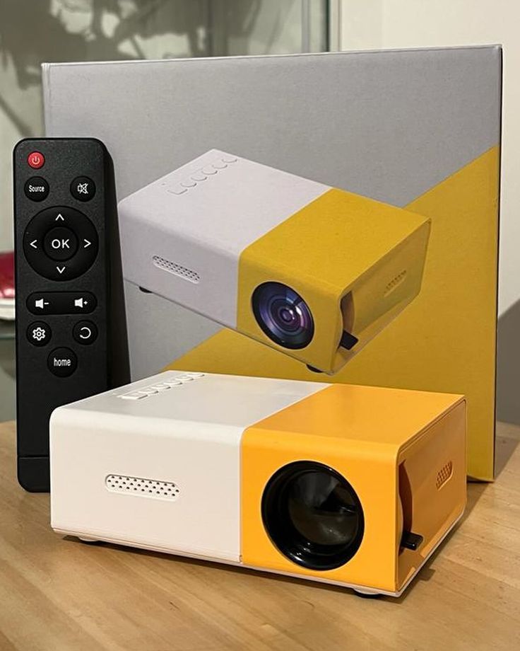 Mini Portable LED Projector | HD Home Theater | USB, HDMI & AV Support | Compact Pocket Projector for Movies & Gaming