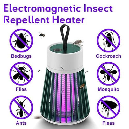 Rechargeable Mosquito Killer Lamp – Silent UV Insect Trap for Home & Bedroom
